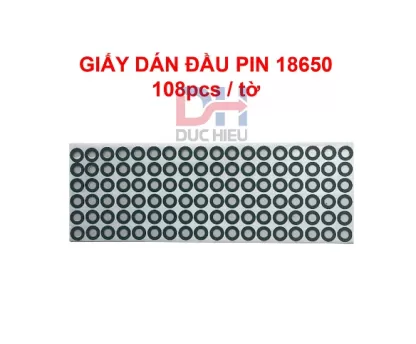 Giấy dán đầu Cell Pin 18650, 21700, 32140, 33140 cách điện cách nhiệt